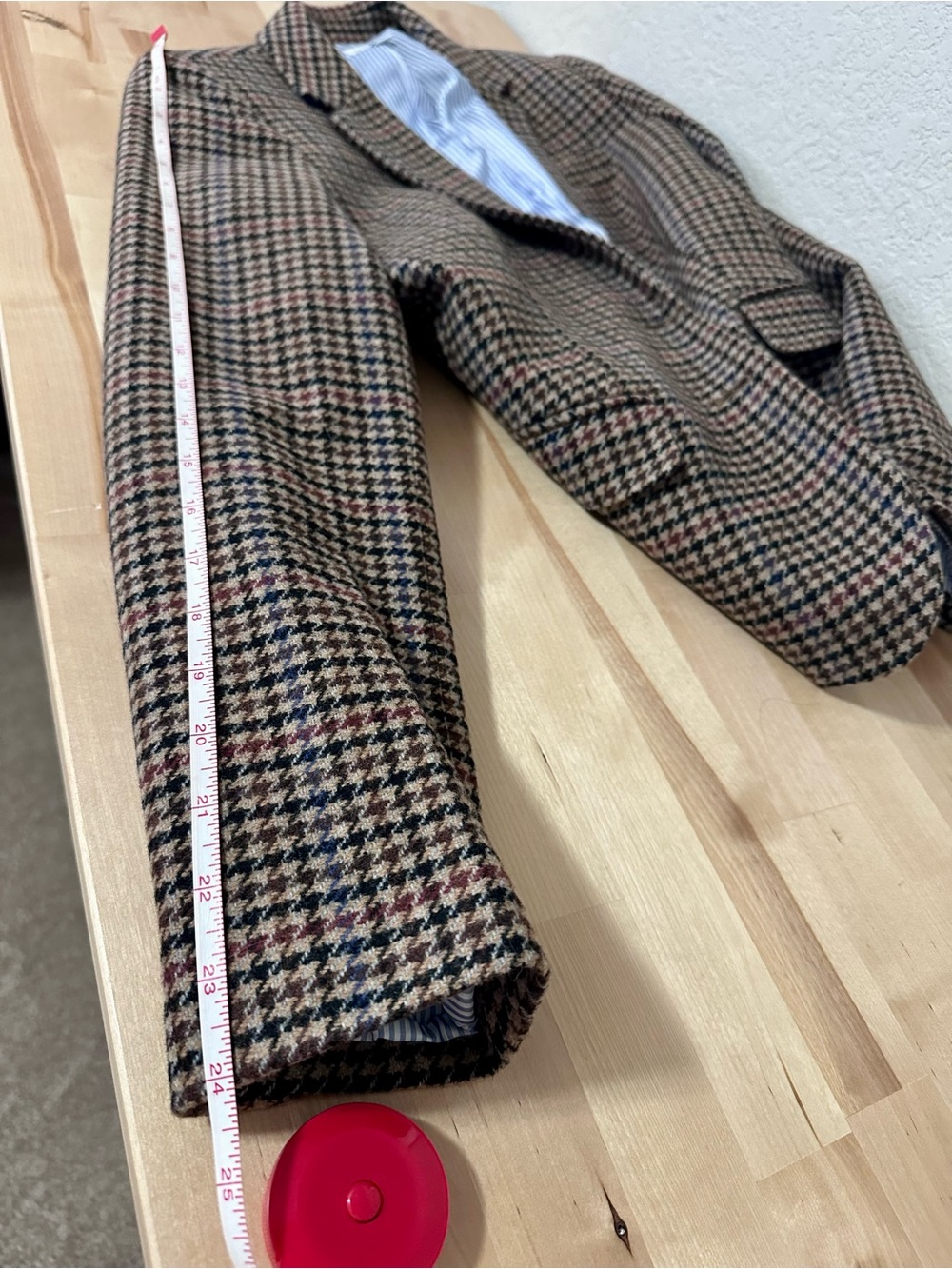 J. Crew Houndstooth Blazer in Brown, Black, Cream - Picture 5 of 6